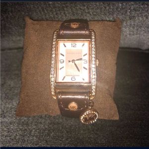 Michael Kors Calfskin leather watch